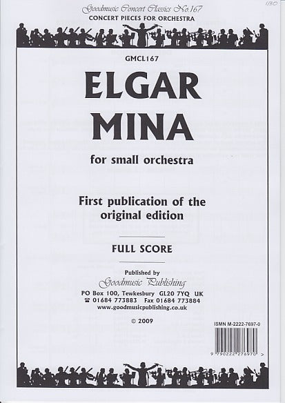 Elgar, Mina: Full Score (Goodmusic Pub.)