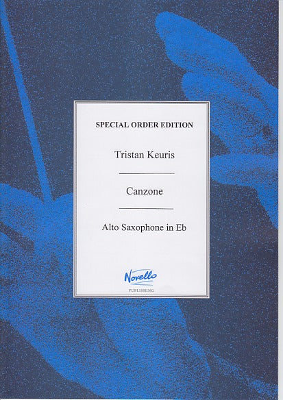 Keuris, Canzone (ASax Solo) (Novello)