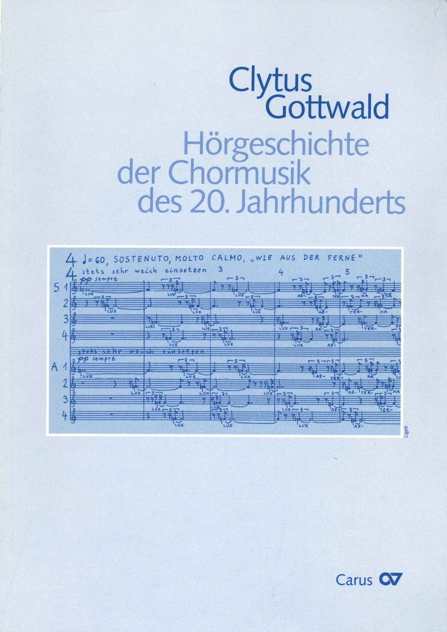 Gottwald, Horgeschichte Chormusik (+CD) (Carus)