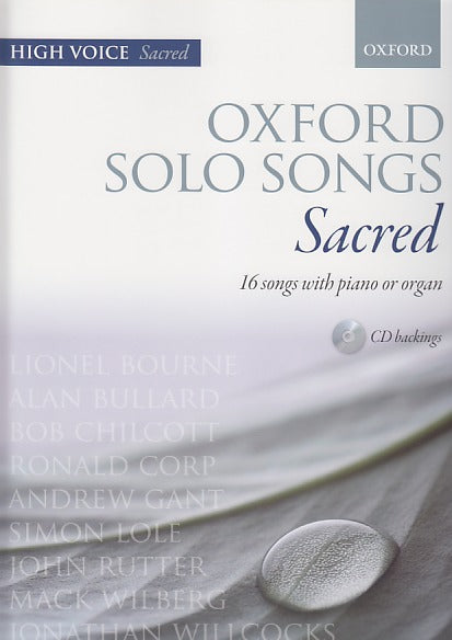 Oxford Solo Songs, Sacred, High (+CD) (Oxford University Press)