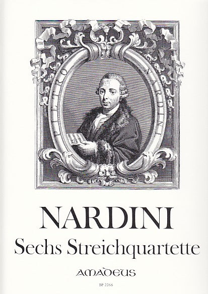 Nardini, 6 Streichquartette (Amadeus Verlag)
