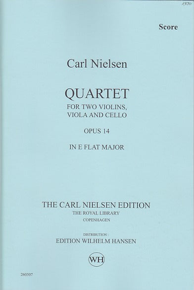 Nielsen, String Quartet op. 14 in Eb (W.Hansen)