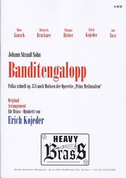 Strauss, Banditengalopp (Heavy Brass)