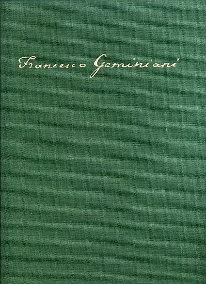 Geminiani, Opera omnia 5: Sonate op. 5 (Ut Orpheus)