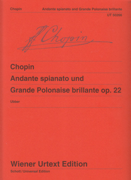 Chopin, Grande Polonaise brill. op. 22 (Wiener Urtext Edition)