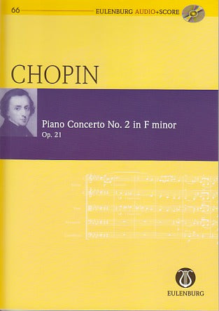 Chopin, Concerto for Piano No. 2 (+CD) (Eulenburg)