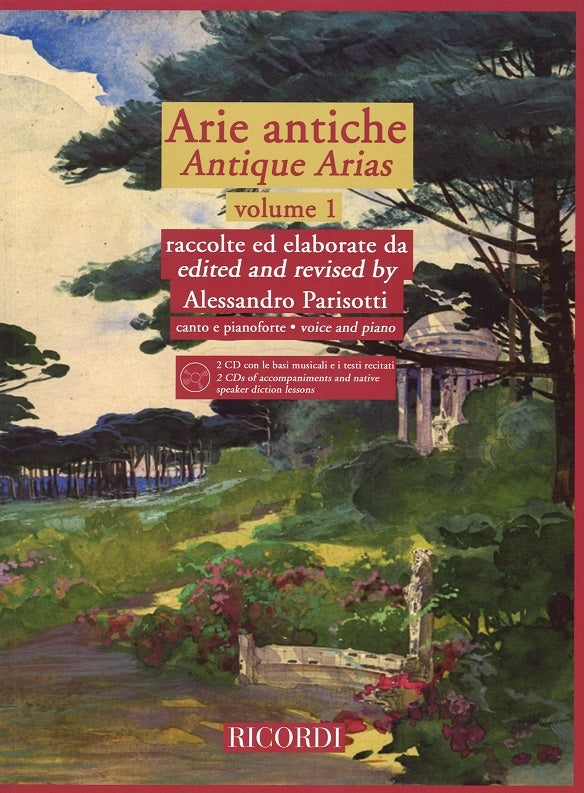 Arie antiche 1 (with 2CDs) (Ricordi)