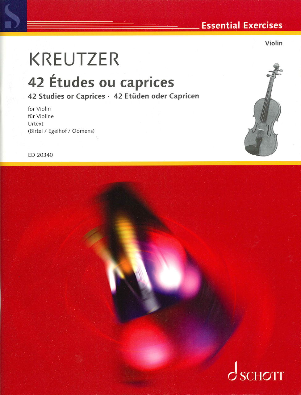 Kreutzer, 42 Etudes ou caprices (Schott)