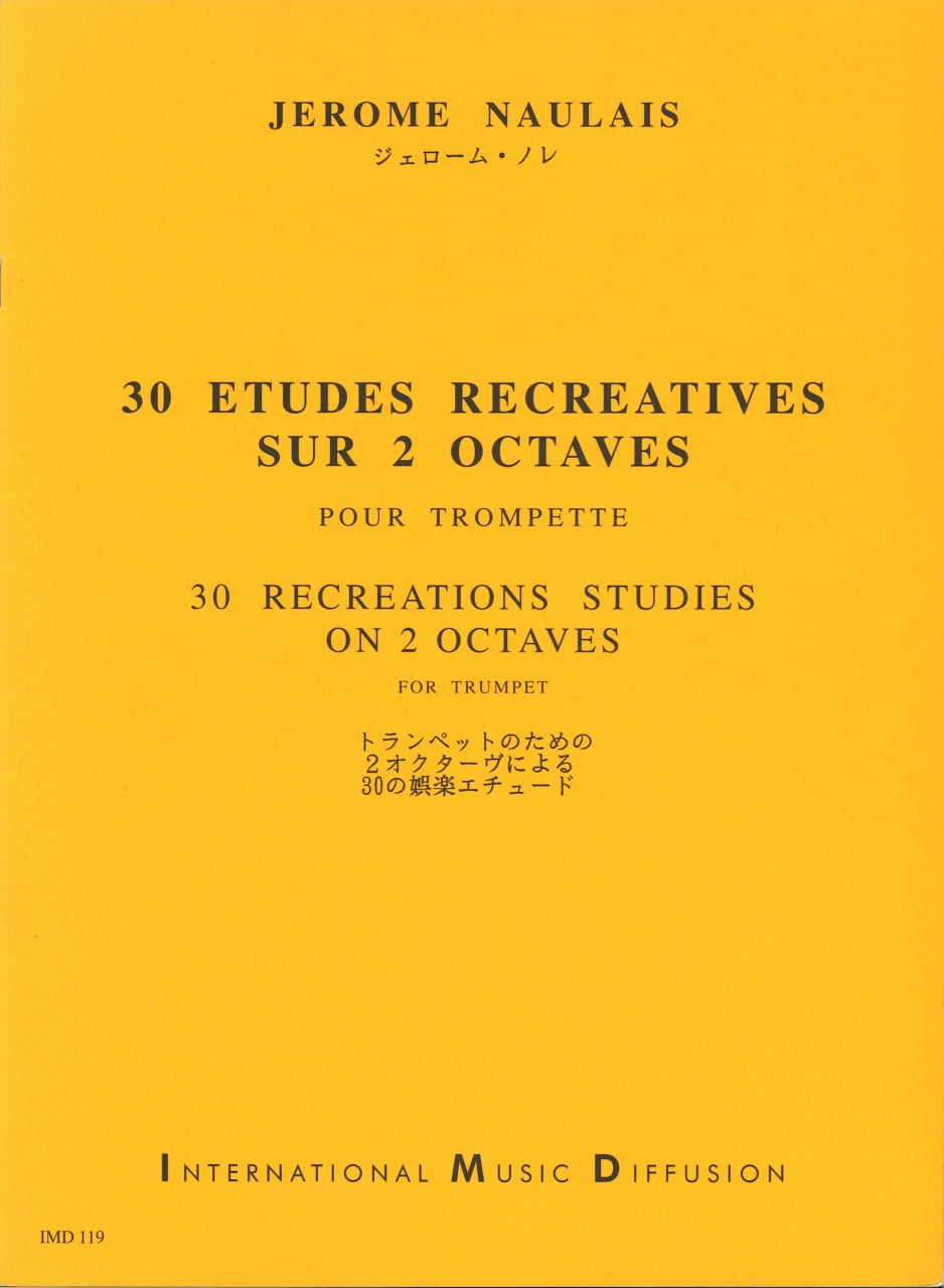 Naulais, 30 Etudes recreatives (IMD (International Music Diffusion))