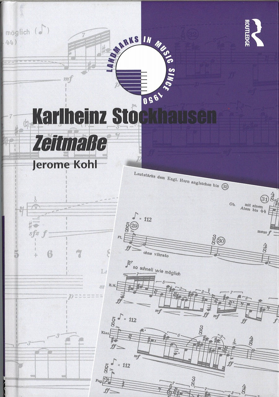 Kohl, Karlheinz Stockhausen (+CD) (Ashgate)