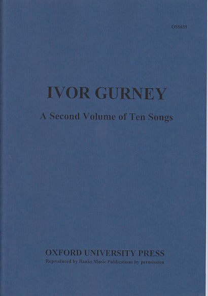 Gurney, Book of Songs 2 (Oxford University Press/Banks Music)