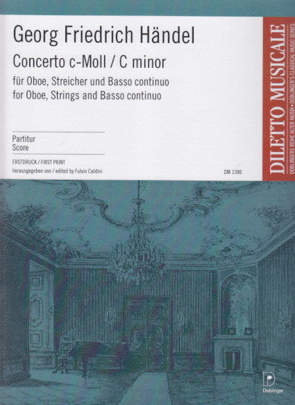 Handel, Concerto in c DM 1386 (Score) (Doblinger)