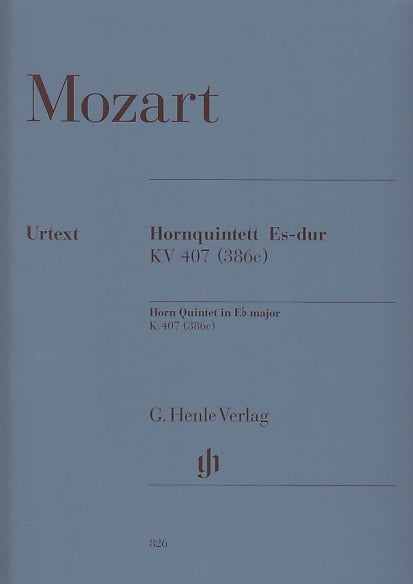 Mozart, Quintet KV 407(386c) (Hn,Str) (Henle)