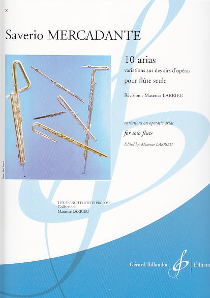 Mercadante, 10 Arias: Variations (Billaudot)