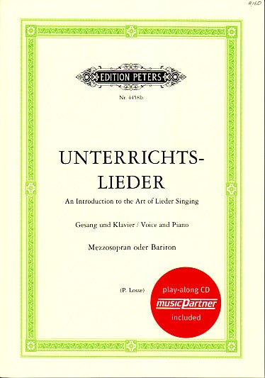 Unterrichtslieder (Med: +2CDs) (Peters)
