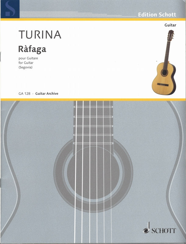 Turina, Rafaga op. 53 (Segovia) (Schott)