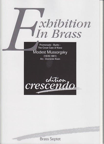 Mussorgsky, Exhibition in Brass (7-pt) (Crescendo Brass)