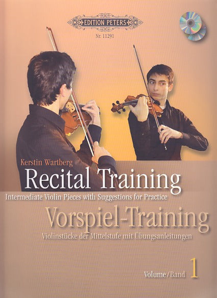 Wartberg, Recital Training 1 (+2CDs) (Peters)