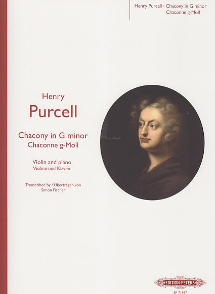 Purcell, Chacony in g (Peters)