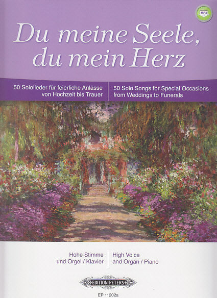 Du meine Seele, du mein Herz (H,Org/Pf) (Peters)