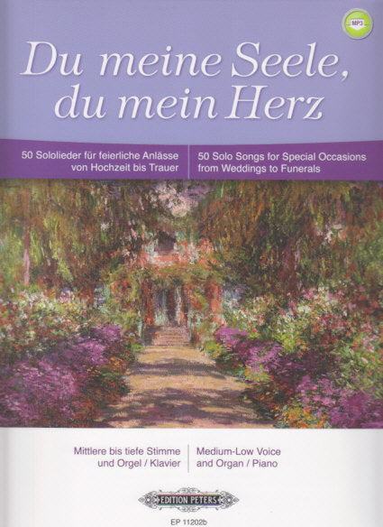 Du meine Seele, du mein Herz (L,Org/Pf) (Peters)