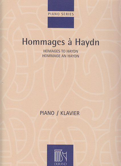 Hommages a Haydn: Debussy, Dukas, Ravel (Durand)