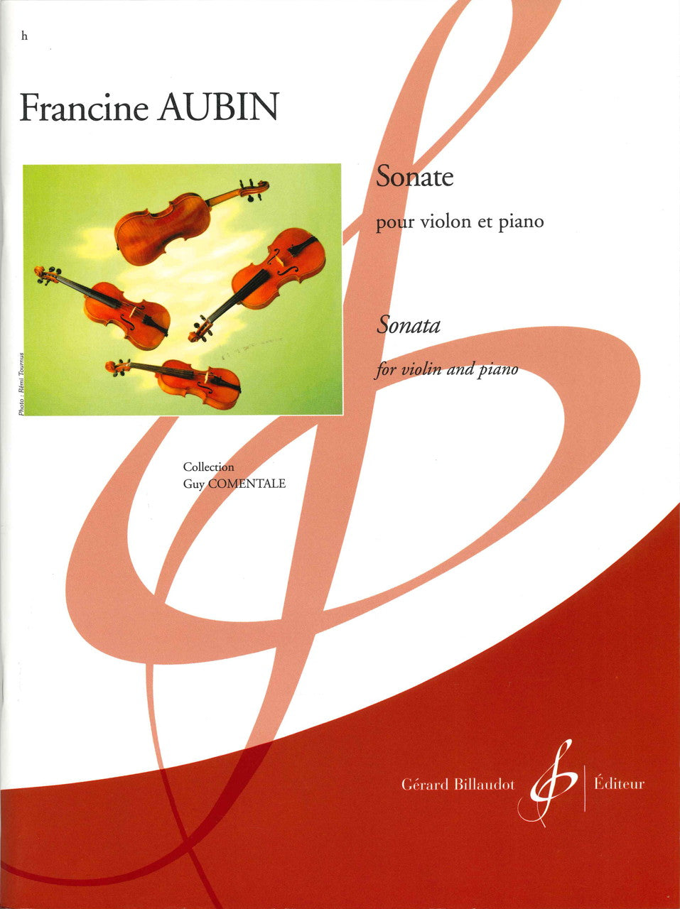 Aubin,F., Sonate (Vn,Pf) (Billaudot)