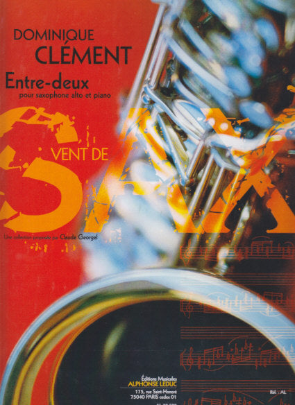 Clement, Entre-deux (ASax,Pf) (Leduc)