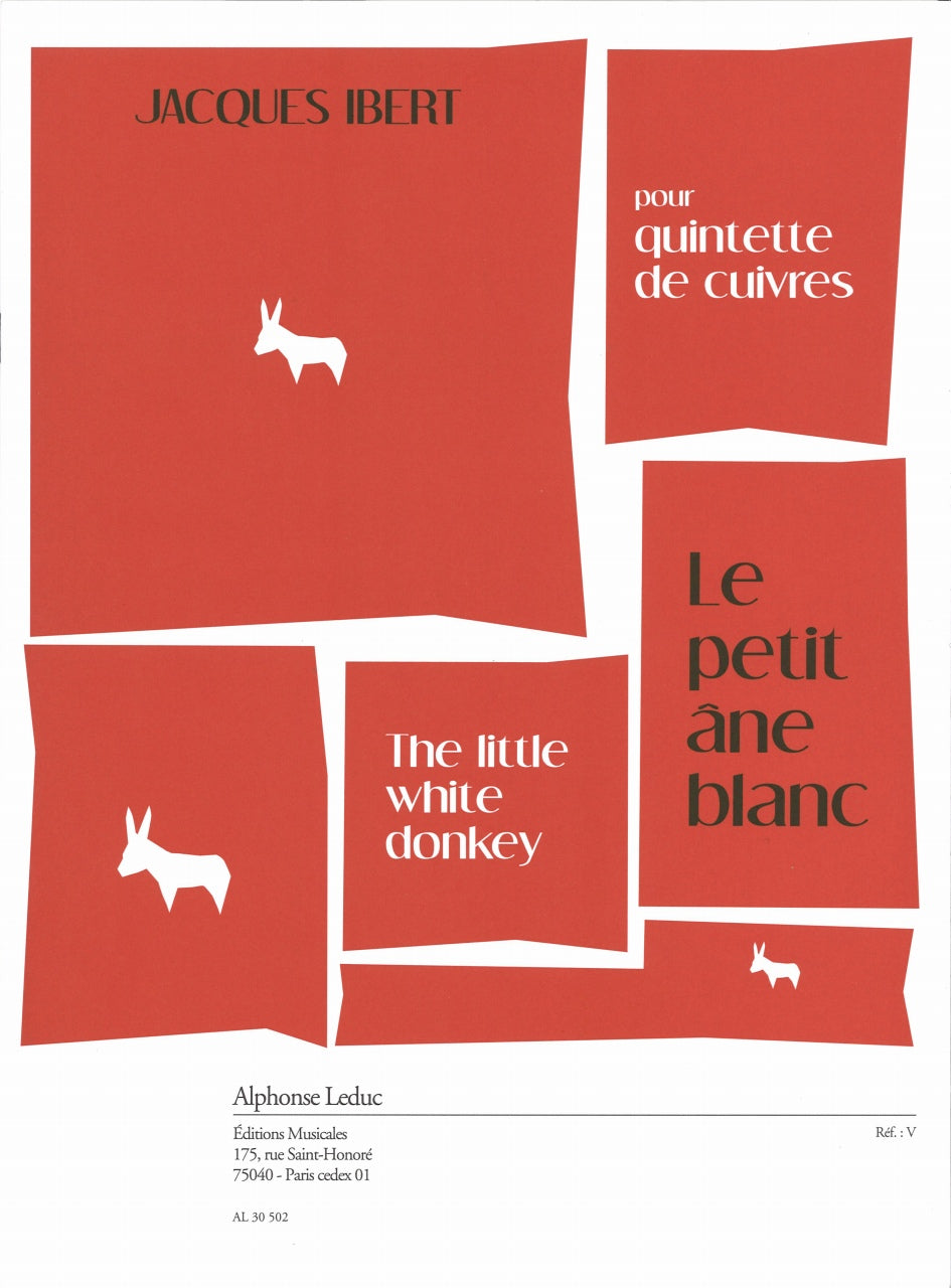 Ibert, Petit ane blanc (Quintet) (Leduc)