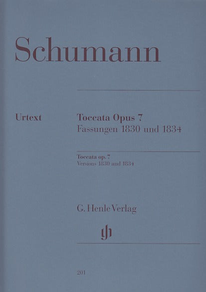 Schumann, op. 7 Toccata (1830/1834) (Henle)