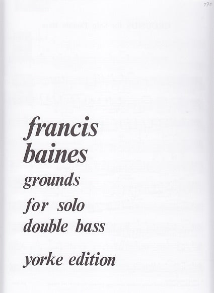 Baines, Grounds (Yorke Edition)