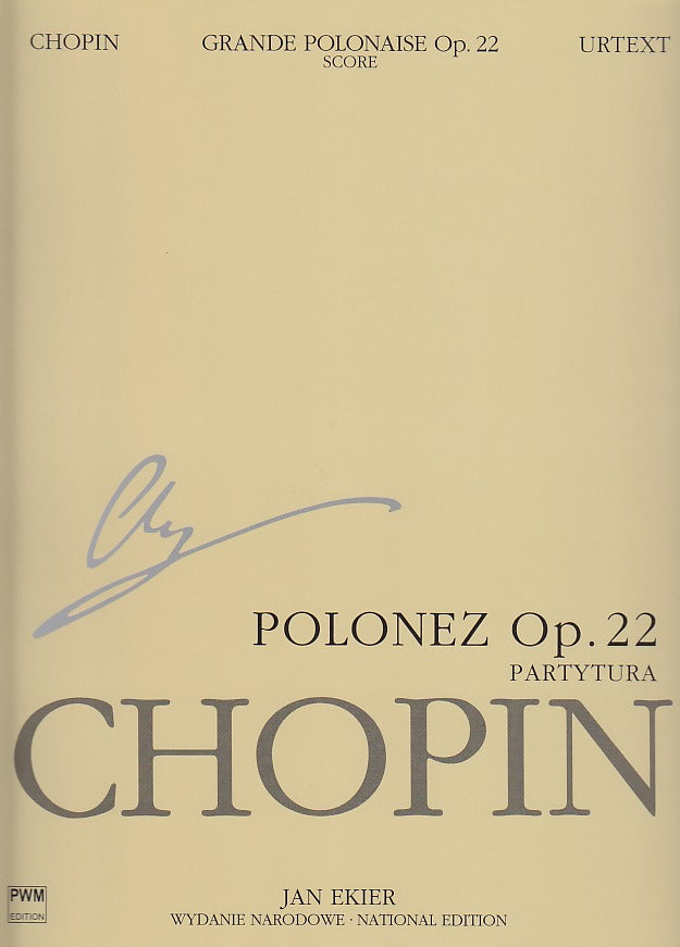 Chopin, op.22 Polonaise Pf,Orch Full Sc (PWM)