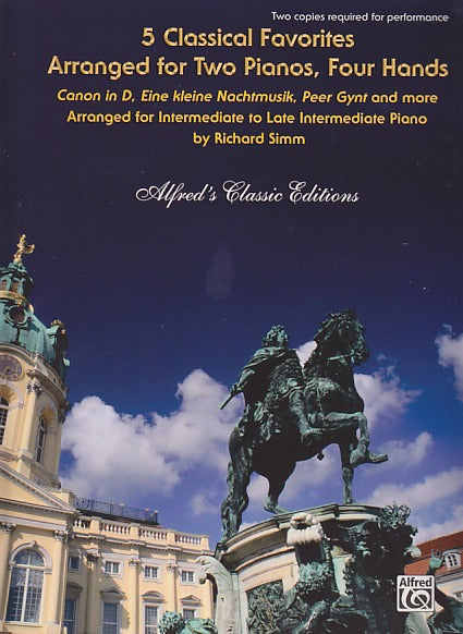 5 Classical Favorites (Simm) (2P4H) (Alfred)