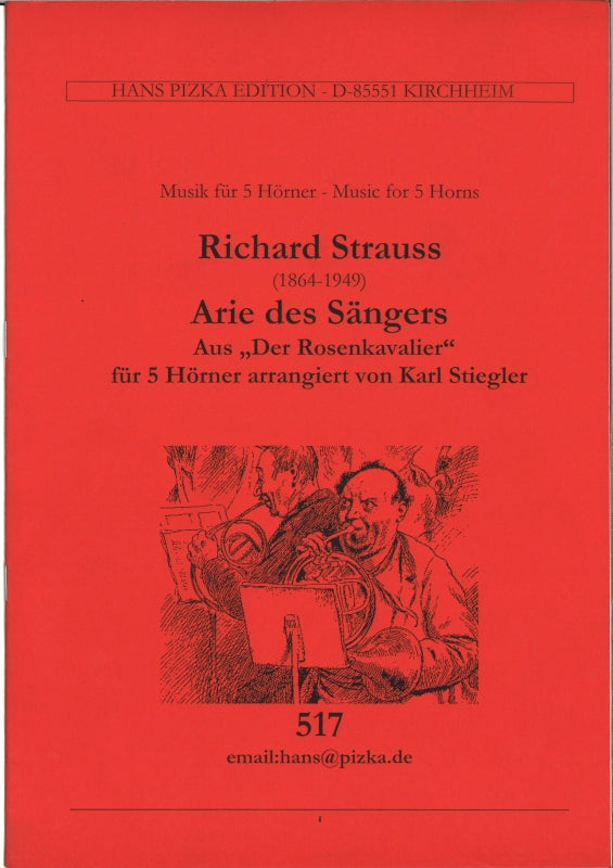 Strauss,R., Arie des Sangers (5Hn) (Pizka)