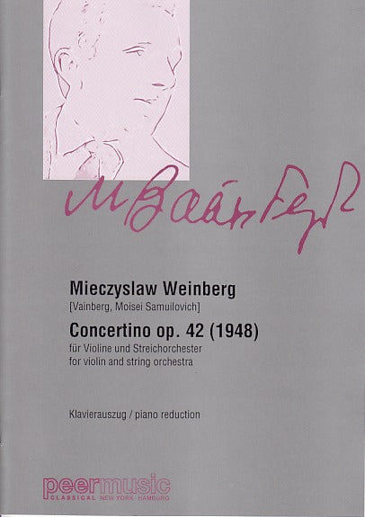 Weinberg, Concertino op. 42 (Vn,Pf) (Peermusic)
