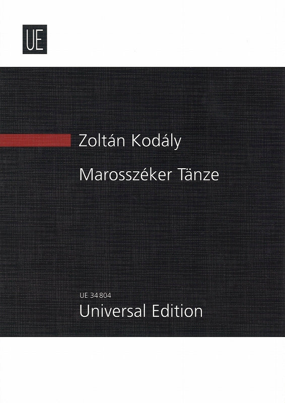 Kodaly, Marosszeker Tanze (1929) (Universal)