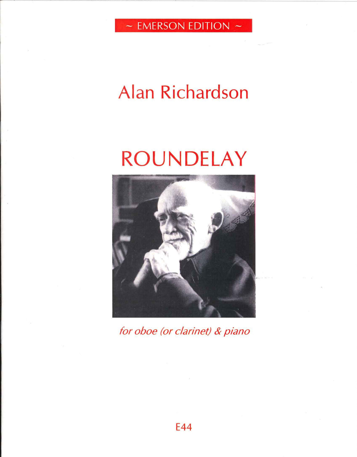 Richardson, Roundelay (Ob/Cl,Pf) (Emerson Edition)