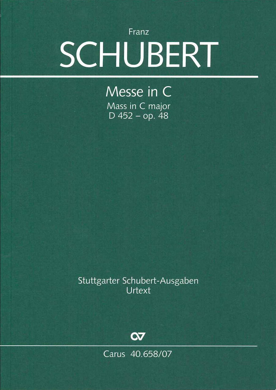 Schubert, Missa No. 4 in C D 452 (Carus)