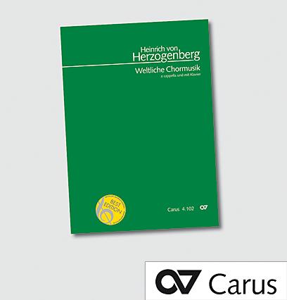 Herzogenberg, Weltliche Chormusik (Carus)