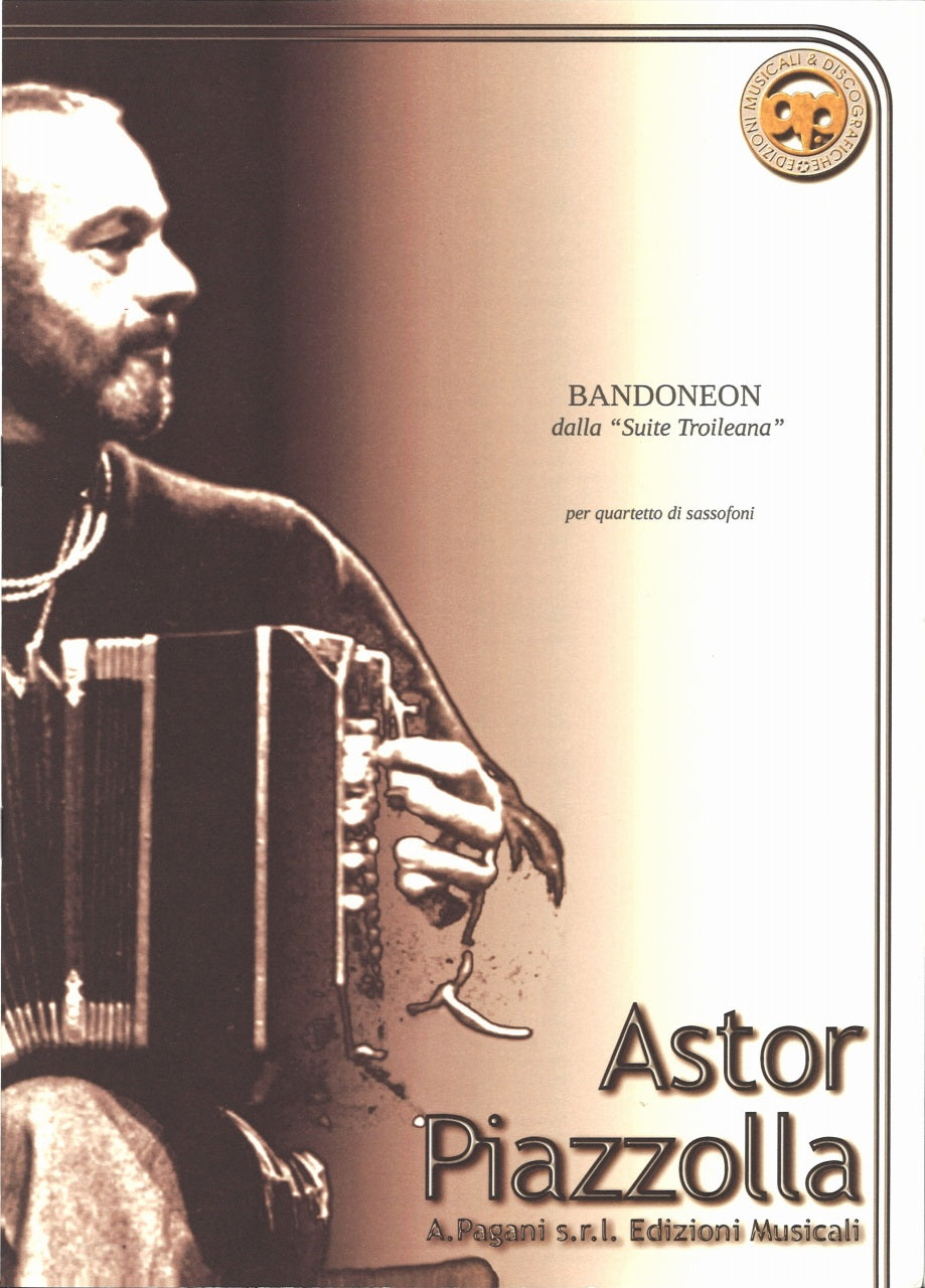 Piazzolla, Bandoneon (4Sax) (Pagani)