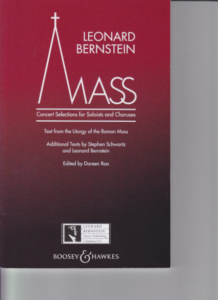 Bernstein, Mass: Concert Selections (Boosey)