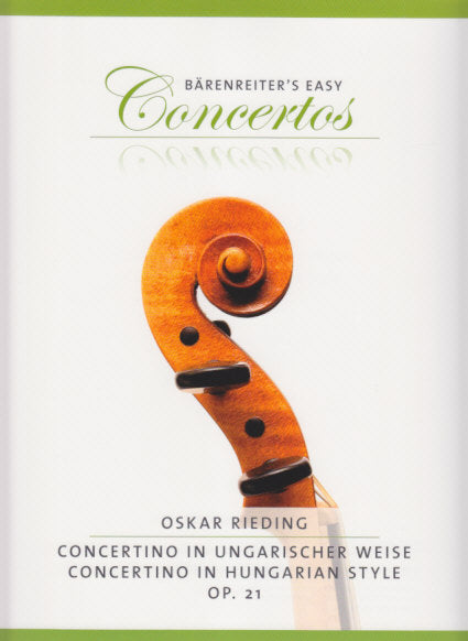 Rieding, Concertino op. 21 'Hungarian' (Barenreiter)