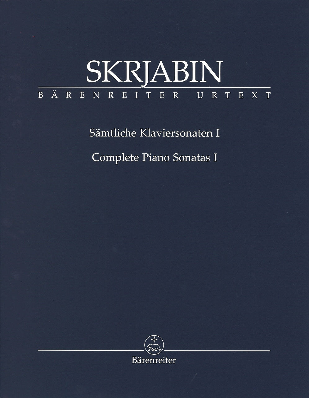 Scriabin, Sonaten 1: Nr. 1-3, etc. (Barenreiter)
