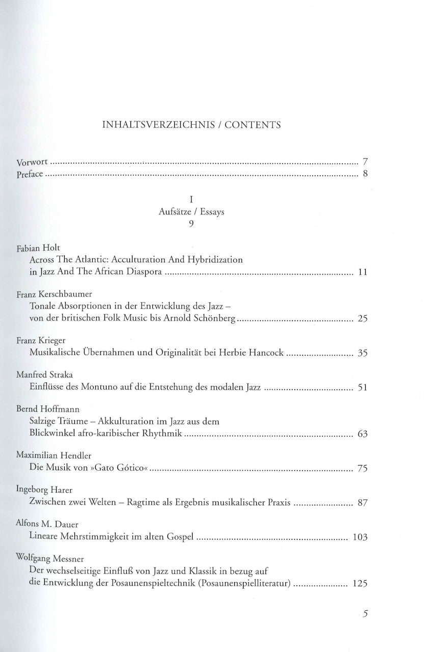 Jazzforschung 38 (2006) (Akademische)