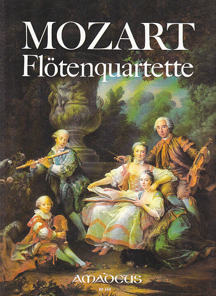 Mozart, Quartets KV 285, 285a, 285b, 298 (Amadeus Verlag)