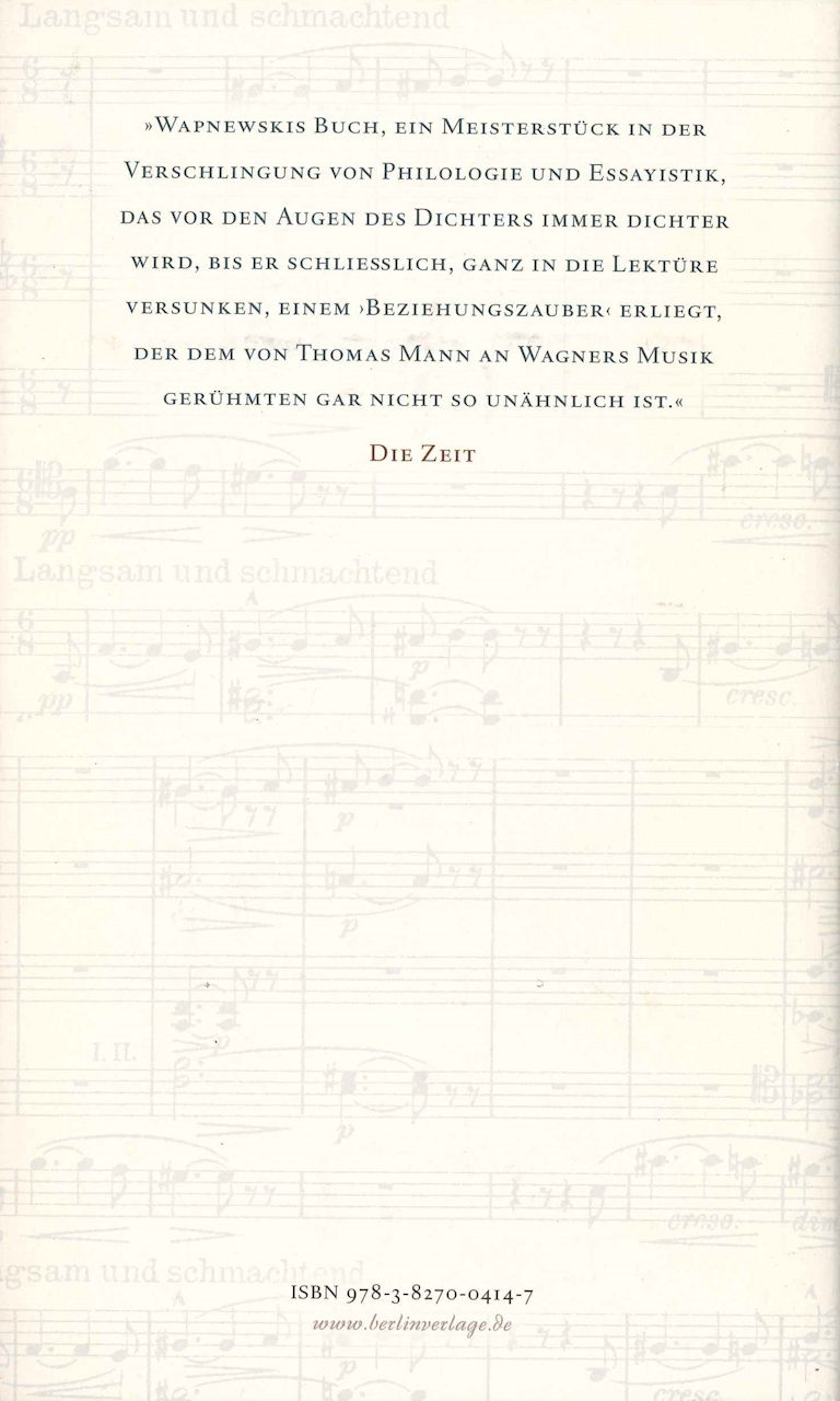 Richard Wagner: Die Szene und ihr Meiste (Berlin Verlag)