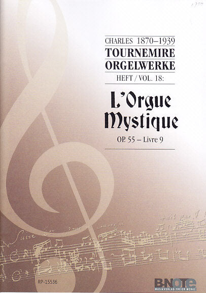 Tournemire, Orgue mystique op. 55 L. 9 (B-Note)