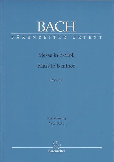 Bach, Messe h-moll BWV 232 (rev.) (Wolf) (Barenreiter)