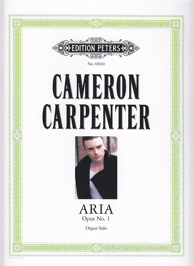 Carpenter, Aria op. 1 (Peters)