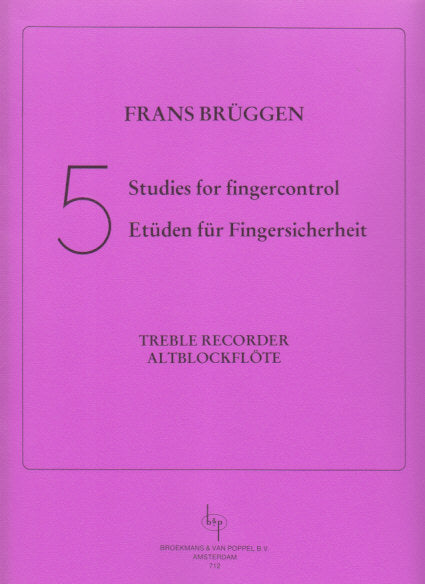 Bruggen, 5 Studies for fingercontrol (Broekmans)
